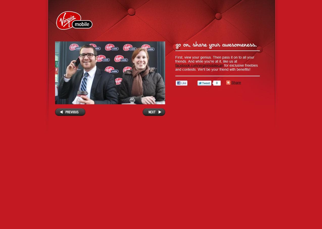 Virgin Mobile: Branded Kiosk Systems Screenshot 4